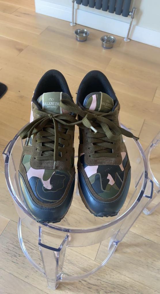 valentino trainers flannels